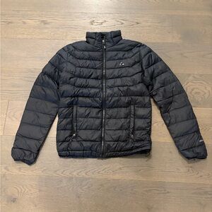 Paradox brand black lightweight down jacket sz SM NWT